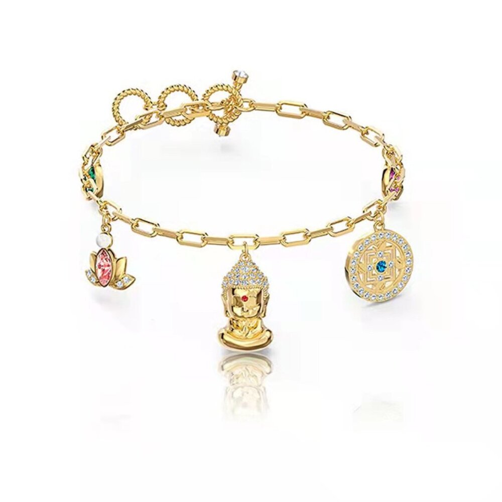 Swarovski Mandala Lotus Bracelet